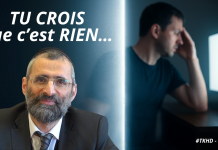 👁️ TU CROIS que c’est RIEN… mais c’est GRAVE ! – (C03 – #TKHD) – Rav Ron Chaya