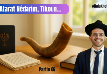 Atarat nédarim, Tikoun… faut-il AJOUTER le Chofar ? – #HalakhotEloul P06