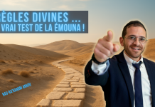 Règles DIVINES … Le vrai test de la Émouna !