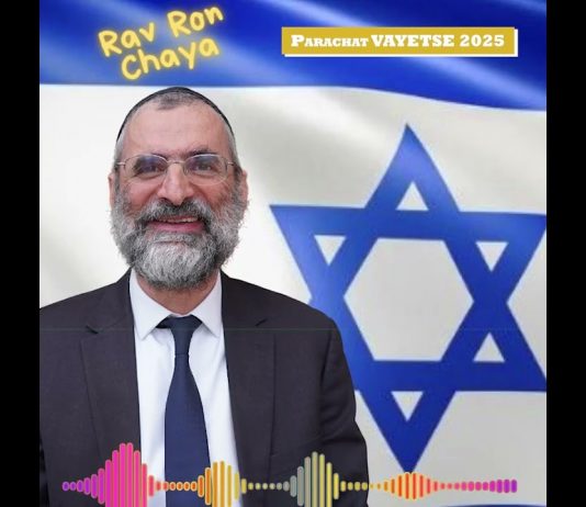 🕯️🍷🥖 Chabbat Parachat Vayétsé 2025 – message du Rav Ron Chaya