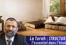 📖 La Torah : STRUCTURER l’essentiel dans l’étude
