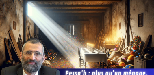 Pessa’h : plus qu’un ménage, une PRÉPARATION