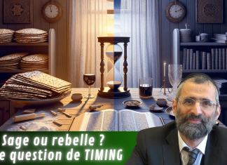 Sage ou rebelle ? Une question de TIMING – #PESSAH