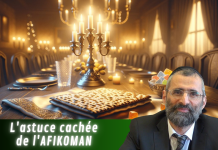 L’astuce cachée de l’AFIKOMAN – #PESSAH