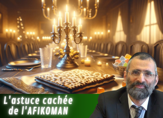 L’astuce cachée de l’AFIKOMAN – #PESSAH