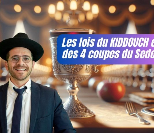 Les lois du KIDDOUCH et des 4 coupes du Seder – #HA