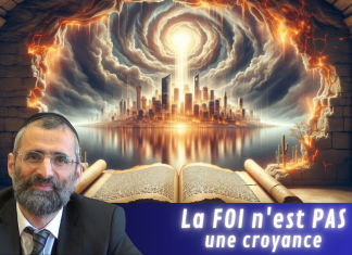 La FOI n’est PAS une croyance