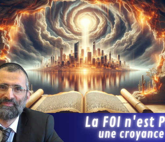 La FOI n’est PAS une croyance