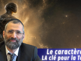 Le caractère : LA clé pour la Torah