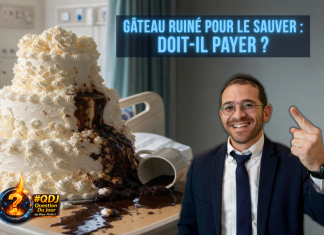 Gâteau RUINÉ pour le sauver : doit-il payer ? – #QDJ