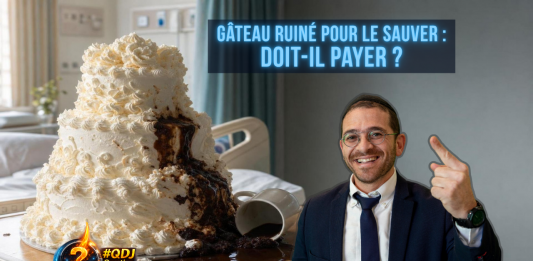 Gâteau RUINÉ pour le sauver : doit-il payer ? – #QDJ