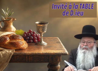 Invité à la TABLE de D.ieu