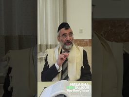 TRIER à Yom Tov : ce qui change – #HDJ
