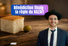 Bénédiction finale : la règle du KAZAÏT – #HLK (C32 #BRKH)