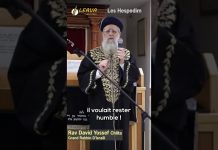 Extrait 01 – Hesped du Rav Chaya Zatsal par le Gaon Rav David Yossef