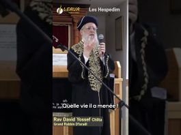 Extrait 04 – Hesped du Rav Chaya Zatsal par le Gaon Rav David Yossef